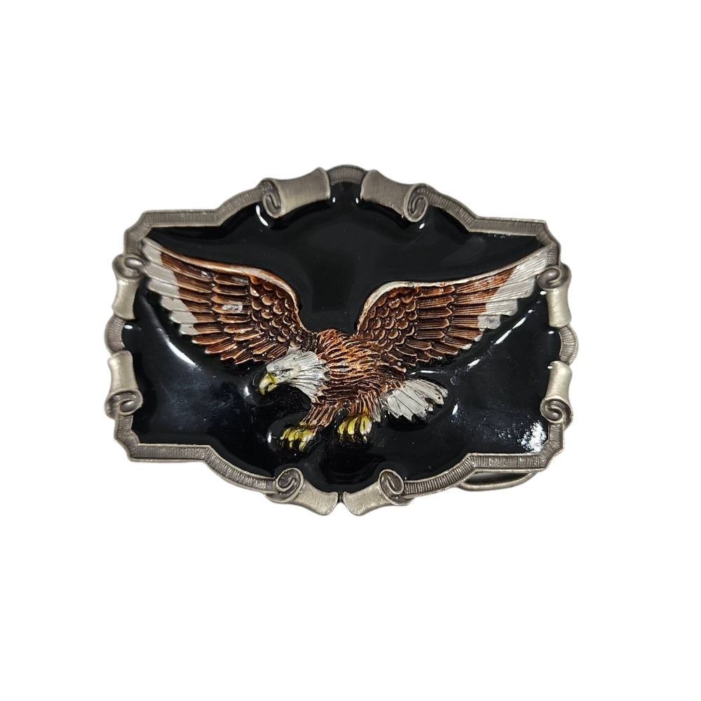 THE GREAT AMERICAN BUCKLE CO. EAGLE BELT BUCKLE
